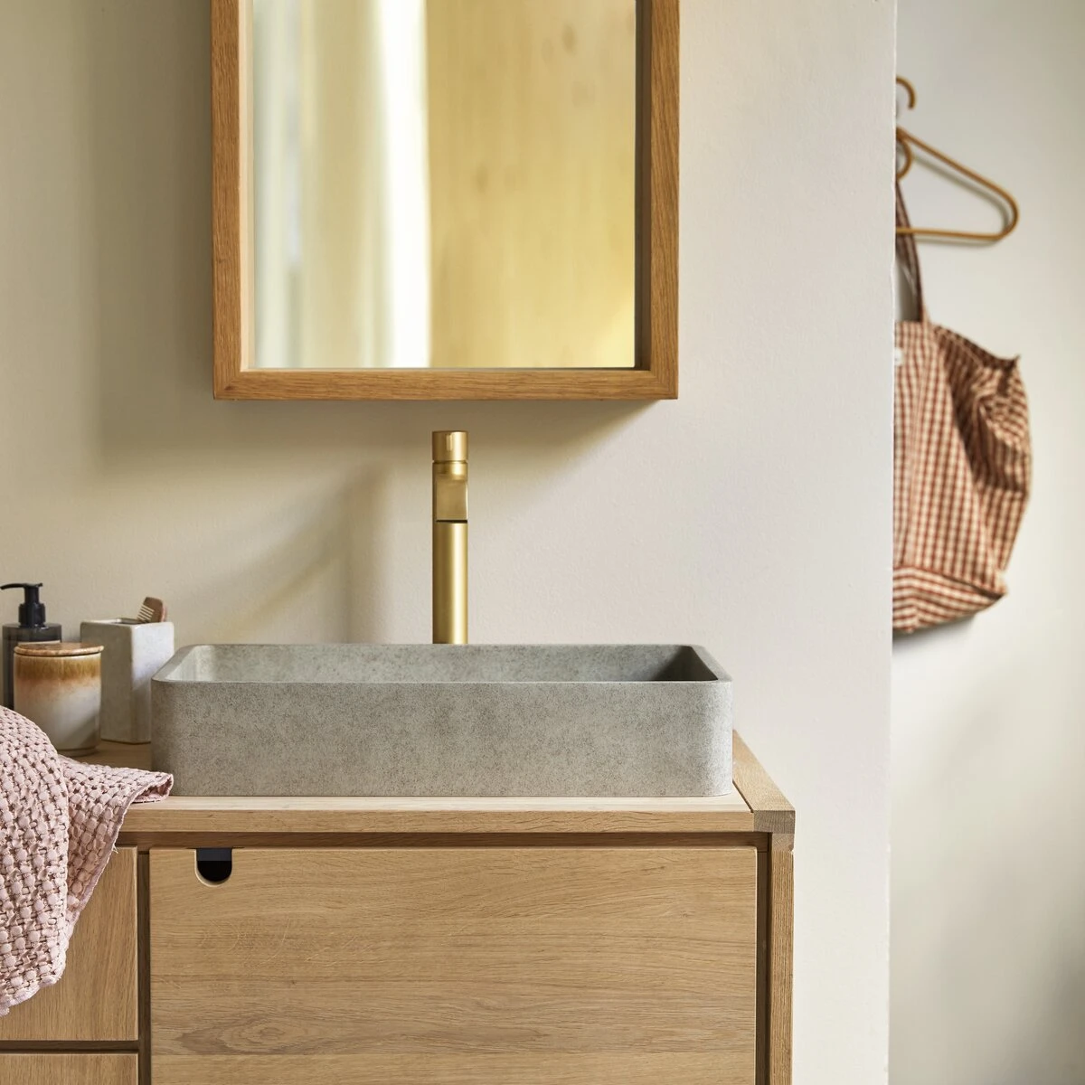 Iris Grey Concrete Washbasin Ref. 6057 7 Iris Grey Concrete Washbasin Ref. 6057 - Image 5