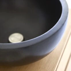 Isa Black Terrazzo Washbasin Ref. 1775 -Tikamoon 1200 1200 isa black terrazzo washbasin 3