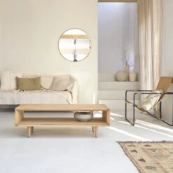 Jonàk Solid Oak Coffee Table Ref. 3829