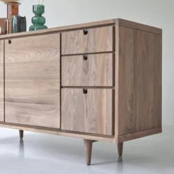 Jonàk Solid Walnut Sideboard 145 Cm Ref. 3929 -Tikamoon 1200 1200 jonak solid walnut sideboard 145 cm 5