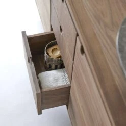Jonàk Solid Walnut Vanity Unit 145 Cm Ref. 3938 -Tikamoon 1200 1200 jonak solid walnut vanity unit 145 cm 5