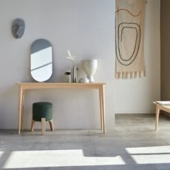 Josef Console Table In Solid French Olive Ash Ref. 4326