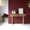 Junie Recycled Solid Teak Console Table Ref. 3623 -Tikamoon 1200 1200 junie recycled solid teak console table