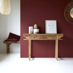 Junie Recycled Solid Teak Console Table Ref. 3623