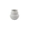 Juno Clay Vase, White, 15 Cm Ref. 5000 1 Juno Clay Vase, White, 15 Cm Ref. 5000 -Tikamoon 1200 1200 juno white vase