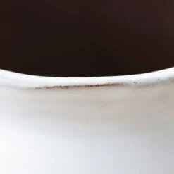 Juno Clay Vase, White, 15 Cm Ref. 5000 -Tikamoon 1200 1200 juno white vase 2