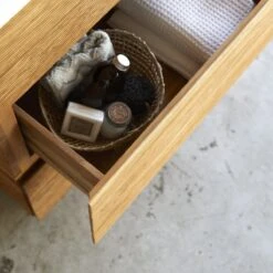 Karl Solid Oak And Ceramic Bathroom Cabinet 120 Cm Ref. 2363 17 Karl Solid Oak And Ceramic Bathroom Cabinet 120 Cm Ref. 2363 -Tikamoon 1200 1200 karl solid oak and ceramic bathroom cabinet 120 cm 6