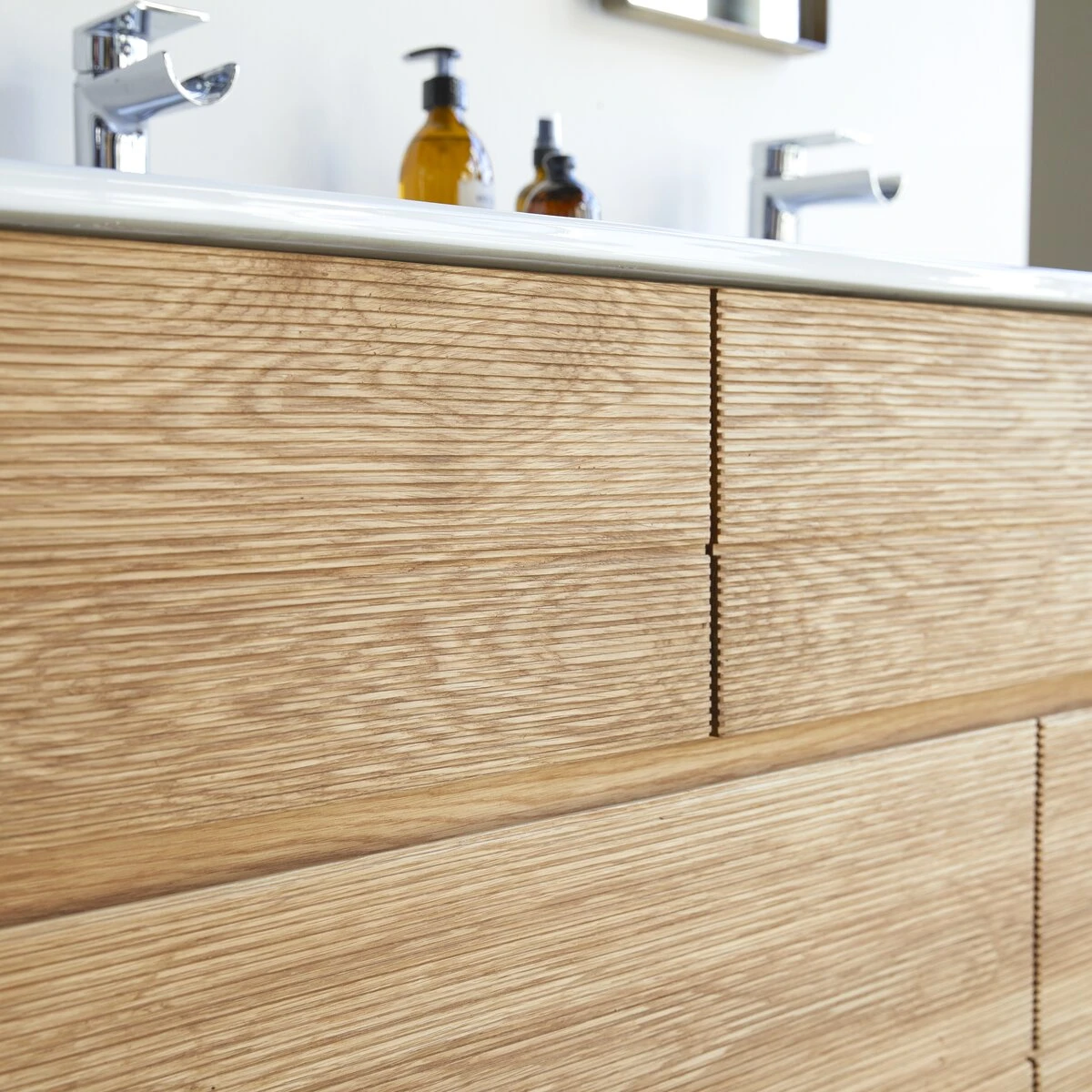 Karl Solid Oak And Ceramic Bathroom Cabinet 120 Cm Ref. 2363 10 Karl Solid Oak And Ceramic Bathroom Cabinet 120 Cm Ref. 2363 - Image 8