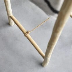 Kilim Solid Teak Single Towel Rack Ref. 3683 -Tikamoon 1200 1200 kilim solid teak single towel rack 5