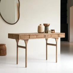 Kim Reclaimed Pine And Elm Desk Ref. 5192 -Tikamoon 1200 1200 kim reclaimed pine and elm desk 3