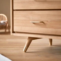 Kort Kids Solid Teak Chest Of Drawers Ref. 5562 -Tikamoon 1200 1200 kort kids solid teak chest of drawers 4