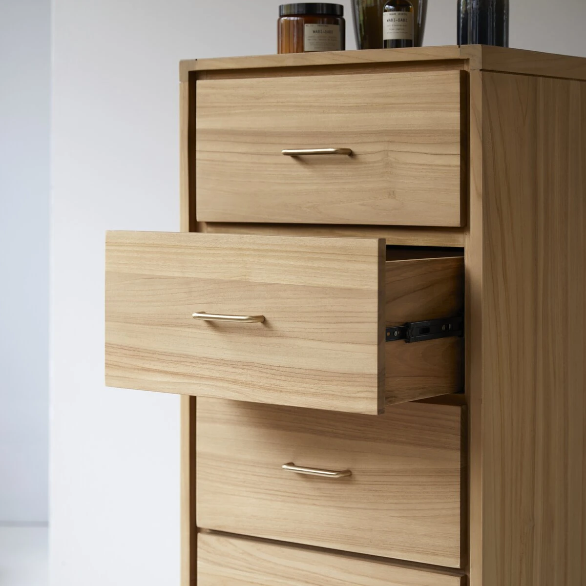 Kort Solid Teak Small Chest Of Drawers Ref. 2330 4 Kort Solid Teak Small Chest Of Drawers Ref. 2330 - Image 2