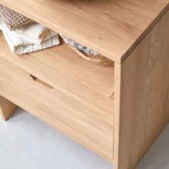 Kwarto Solid Oak Vanity Unit 60 Cm Ref. 3802 -Tikamoon 1200 1200 kwarto solid oak vanity unit 60 cm 3