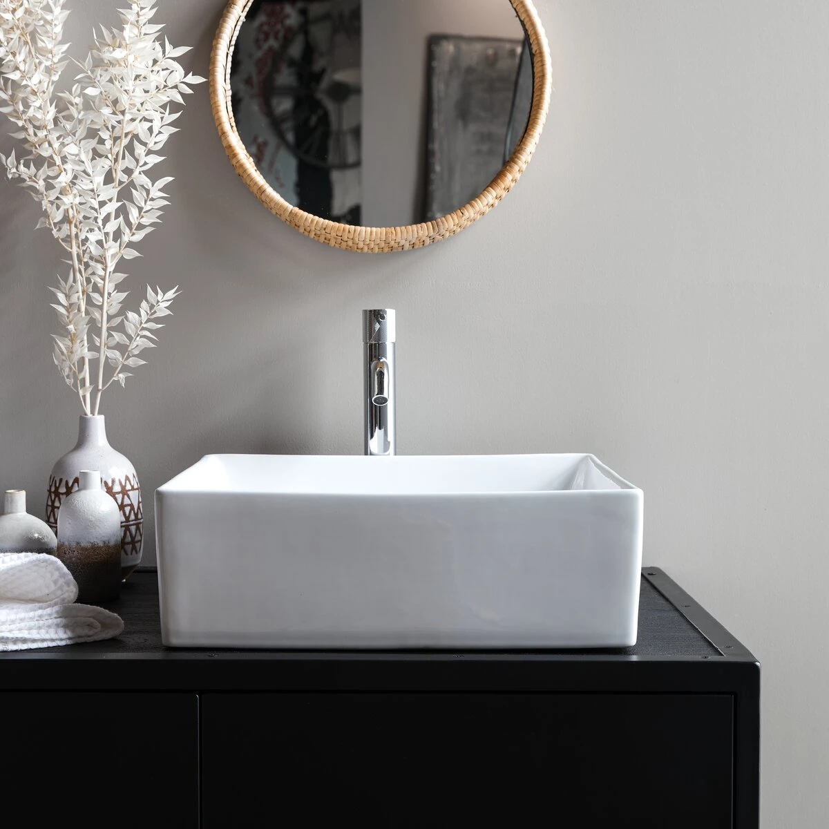 Lada Ceramic Washbasin Ref. 3606 6 Lada Ceramic Washbasin Ref. 3606 - Image 4