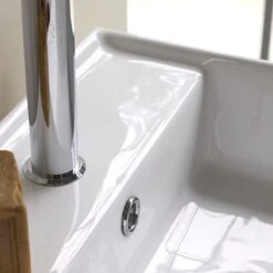 Leonce Ceramic Washbasin Ref. 2309 -Tikamoon 1200 1200 leonce ceramic washbasin 2