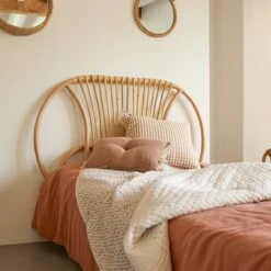 Leontie Kids Rattan Headboard 120 Cm Ref. 5502 -Tikamoon 1200 1200 leontie kids rattan headboard 120 cm 3