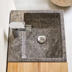 Line Solid Teak And Marble Bathroom Cabinet 85 Cm Ref. 2575 13 Line Solid Teak And Marble Bathroom Cabinet 85 Cm Ref. 2575 -Tikamoon 1200 1200 line solid teak and marble bathroom cabinet 85 cm 2