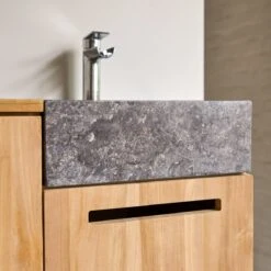 Line Solid Teak And Marble Bathroom Cabinet 85 Cm Ref. 2575 17 Line Solid Teak And Marble Bathroom Cabinet 85 Cm Ref. 2575 -Tikamoon 1200 1200 line solid teak and marble bathroom cabinet 85 cm 6