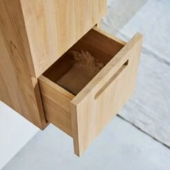 Line Solid Teak Column Ref. 2567 -Tikamoon 1200 1200 line solid teak column 1