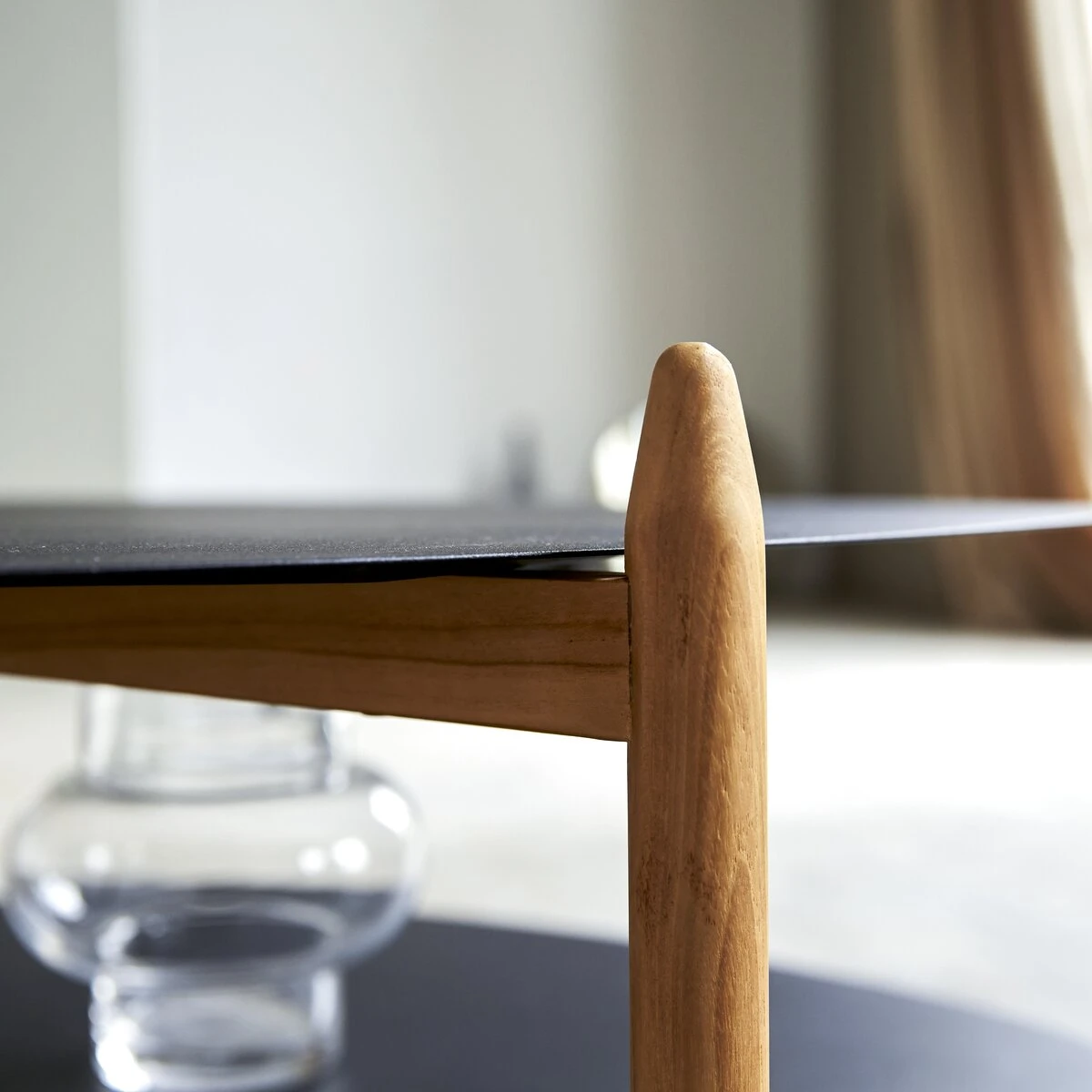 Lisa Teak And Metal Coffee Table Ref. 3454 7 Lisa Teak And Metal Coffee Table Ref. 3454 - Image 5