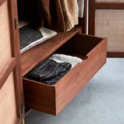 Lisbeth Elm And Canework Wardrobe Ref. 5111 11 Lisbeth Elm And Canework Wardrobe Ref. 5111 -Tikamoon 1200 1200 lisbeth elm and canework wardrobe 3