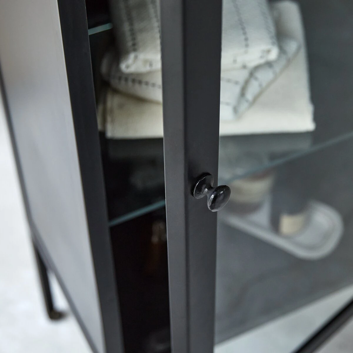 Lison Glazed Metal Cabinet Ref. 2644 4 Lison Glazed Metal Cabinet Ref. 2644 - Image 2