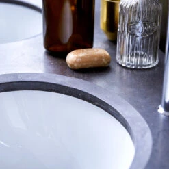 Louise Oak And Stone Vanity Unit 180 Cm Ref. 1813 -Tikamoon 1200 1200 louise oak and stone bathroom cabinet 180 cm 8