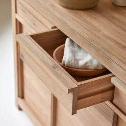 Luce Solid Oak Sideboard 150 Cm Ref. 5630 11 Luce Solid Oak Sideboard 150 Cm Ref. 5630 -Tikamoon 1200 1200 luce solid oak sideboard 150 cm 4