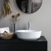 Luna Ceramic Washbasin Ref. 3612 -Tikamoon 1200 1200 luna ceramic washbasin