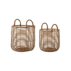 Lyng Set Of Rattan Baskets Ref. 5609 -Tikamoon 1200 1200 lyng set of rattan baskets 2