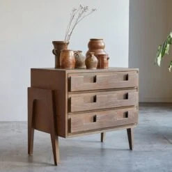 Madi Reclaimed Pine And Oak Chest Of Drawers Ref. 5204 -Tikamoon 1200 1200 madi reclaimed pine and oak chest of drawers 3