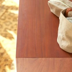 Magda 50's Kids Solid Mahogany Chest Of Drawers Ref. 6310 -Tikamoon 1200 1200 magda 50s kids solid mahogany chest of drawers 2