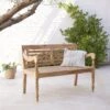 Marceau Recycled Solid Teak Garden Bench Ref. 4095 2 Marceau Recycled Solid Teak Garden Bench Ref. 4095 -Tikamoon 1200 1200 marceau recycled solid teak garden bench