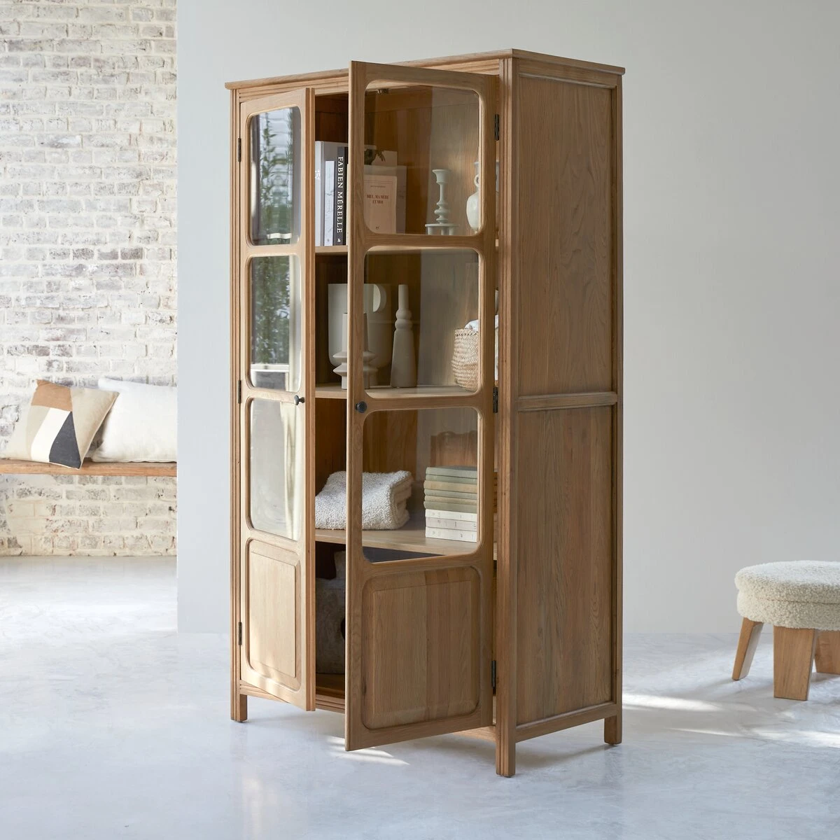 Marthe Solid Oak Storage Cabinet Ref. 4931 4 Marthe Solid Oak Storage Cabinet Ref. 4931 - Image 2
