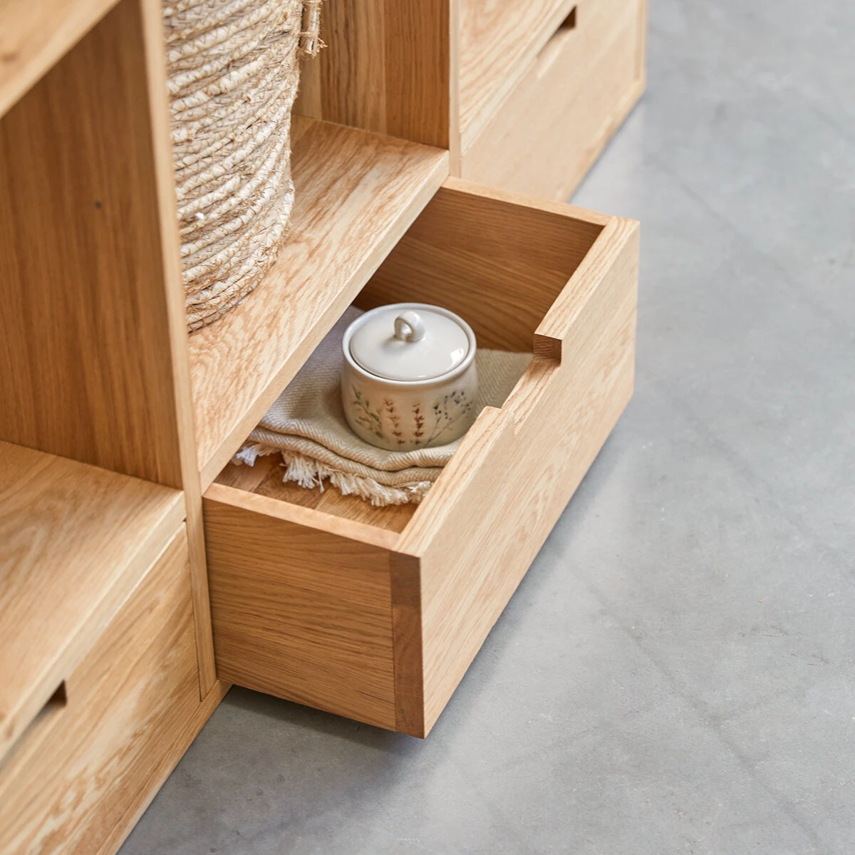 Miho Premium Pink Terrazzo And Solid Oak Console Table Ref. 5640 5 Miho Premium Pink Terrazzo And Solid Oak Console Table Ref. 5640 - Image 3