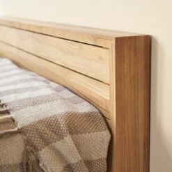 Minimalys Solid Teak Bed 160x200 Cm Ref. 1915 -Tikamoon 1200 1200 minimalys solid teak bed 170x220 cm 6