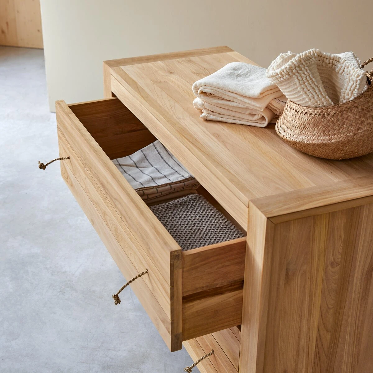 Minimalys Solid Teak Chest Of Drawers Ref. 1716 4 Minimalys Solid Teak Chest Of Drawers Ref. 1716 - Image 2