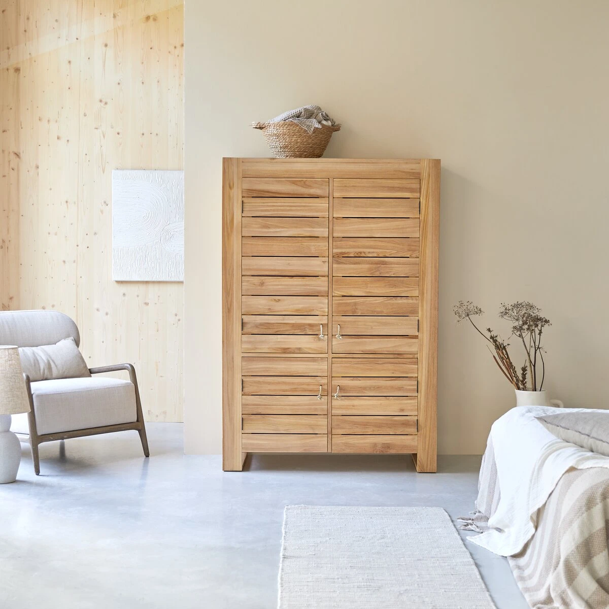 Minimalys Solid Teak Cupboard Ref. 2171 3 Minimalys Solid Teak Cupboard Ref. 2171