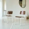 Mio White Walnut And Metal Chair Ref. 4125 2 Mio White Walnut And Metal Chair Ref. 4125 -Tikamoon 1200 1200 mio white walnut and metal chair