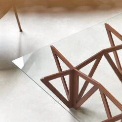 Mona Solid Teak Coffee Table Ref. 2226 -Tikamoon 1200 1200 mona solid teak coffee table 4