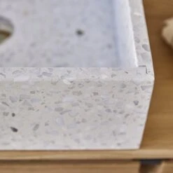Made Moon Square Premium Terrazzo Washbasin Ref. 6447 -Tikamoon 1200 1200 moon premium terrazzo washbasin 5