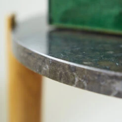 Nestor Teak And Marble Side Table Black Ref. 3148 -Tikamoon 1200 1200 nestor teak and marble side table black 3