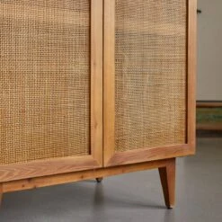 Ninon Kids Pine And Canework Cupboard Ref. 5504 -Tikamoon 1200 1200 ninon kids pine and canework cupboard 6