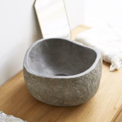 Nobu Basalt Washbasin Ref. 1203 11 Nobu Basalt Washbasin Ref. 1203 -Tikamoon 1200 1200 nobu basalt washbasin 4