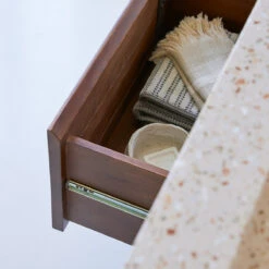 Nova Solid Sheesham And Pink Premium Terrazzo Vanity Unit 120 Ref. 5015 -Tikamoon 1200 1200 nova solid sheesham and pink premium terrazzo vanity unit 120 4