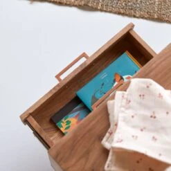 Oslo Kids Solid Acacia Bedside Table Ref. 5513 -Tikamoon 1200 1200 oslo kids solid acacia bedside table 5