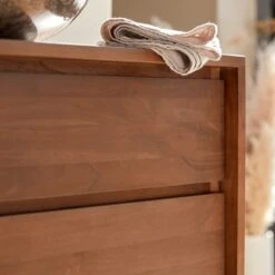 Parker Solid Reclaimed Teak Vanity Unit 120 Cm Ref. 2439 -Tikamoon 1200 1200 parker solid teak vanity unit 120 cm 4