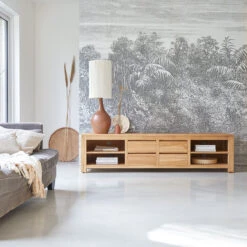 Patio Solid Teak TV Stand 200 Cm Ref. 884