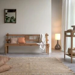 Paula Solid Reclaimed Teak Bench Ref. 5472