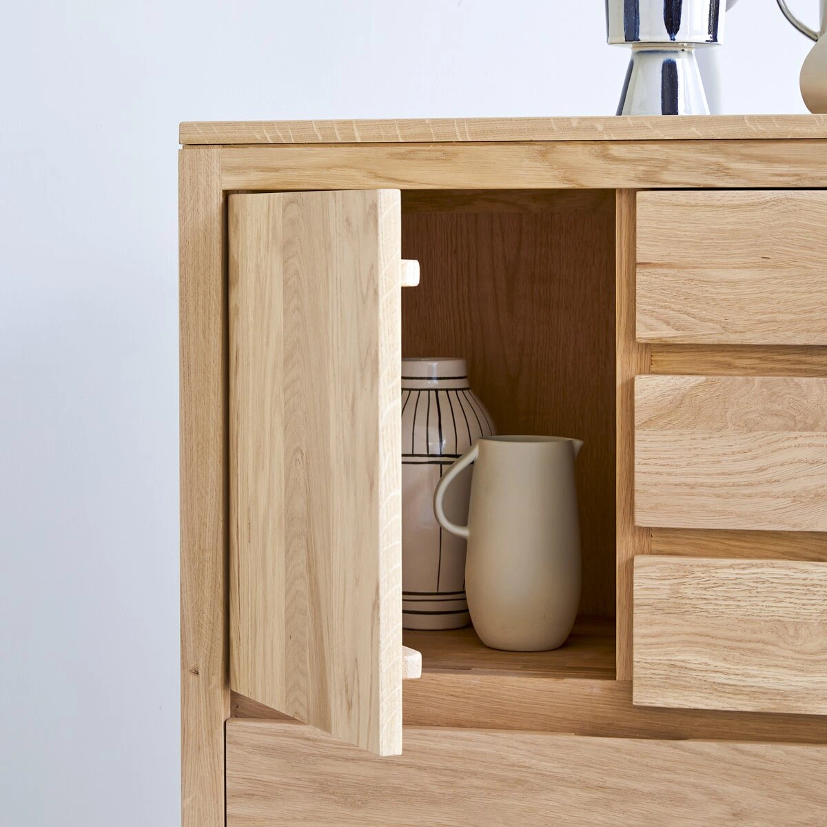 Paulo Solid Oak Dresser 80 Cm Ref. 3775 4 Paulo Solid Oak Dresser 80 Cm Ref. 3775 - Image 2